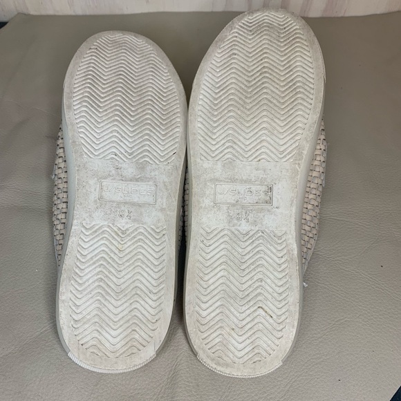 J/Slides Carissa Nude Leather Tasseled Mule Slip On​​​​ - Picture 7 of 7